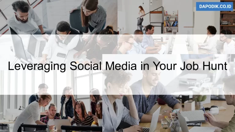 Leveraging Social Media in Your Job Hunt